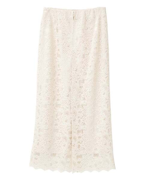 Tiara（ティアラ）の「Iラインレースタイトスカート（スカート・レディース・アイボリー/ピンク/ブルー・3/2）」の10枚目の写真