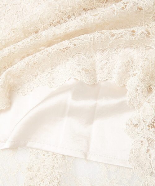 Tiara（ティアラ）の「Iラインレースタイトスカート（スカート・レディース・アイボリー/ピンク/ブルー・3/2）」の13枚目の写真