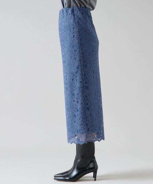 Tiara（ティアラ）の「Iラインレースタイトスカート（スカート・レディース・アイボリー/ピンク/ブルー・3/2）」の21枚目の写真