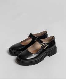A de Vivre | 【本革】レザー メリージェーンシューズ(ローファー)