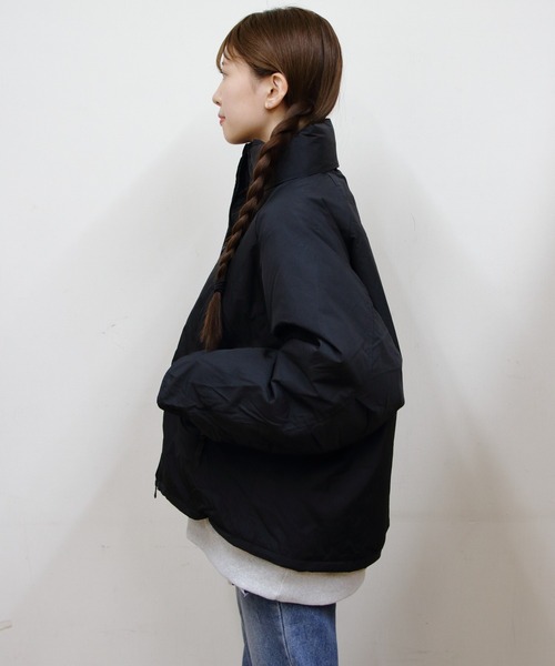WILD THINGS(ワイルドシングス)の「WILD THINGS/ワイルドシングス ハッピージャケット HAPPY JACKET(ウィメンズ)(ダウンジャケット/コート・レディース・ブラック・M)」の10枚目の写真