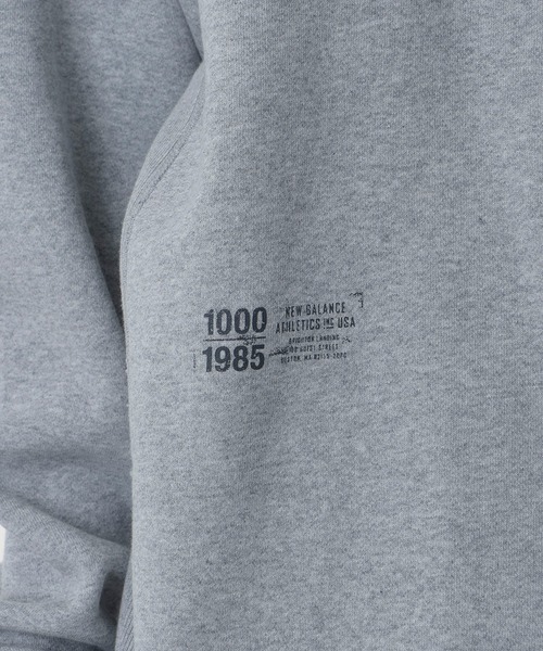 NEW BALANCE(ニューバランス)の「1000 スウェットクルーレギュラーフィット(スウェット・メンズ・ブラック/オフホワイト/グレー/ネイビー・SMALL/MEDIUM/LARGE/X-LARGE)」の17枚目の写真