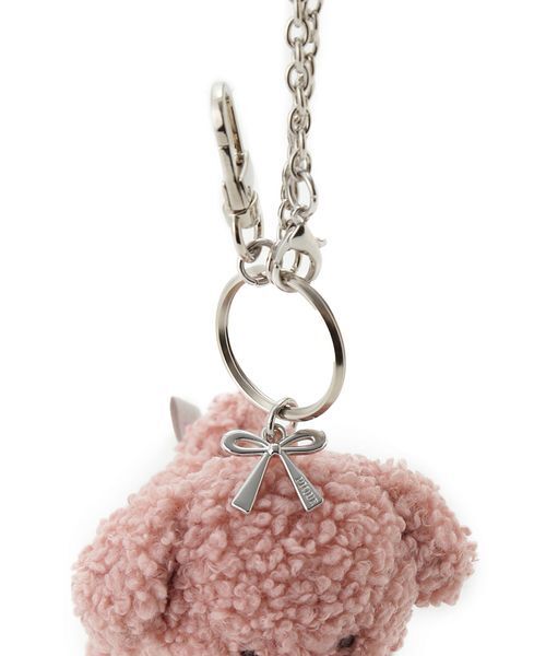 gelato pique（ジェラートピケ）の「プードルチャーム（キーケース/キーアクセサリー・レディース・ピンク・F）」の7枚目の写真