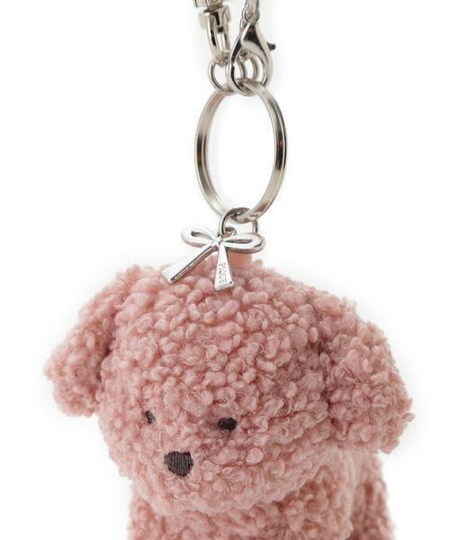 gelato pique（ジェラートピケ）の「プードルチャーム（キーケース/キーアクセサリー・レディース・ピンク・F）」の8枚目の写真