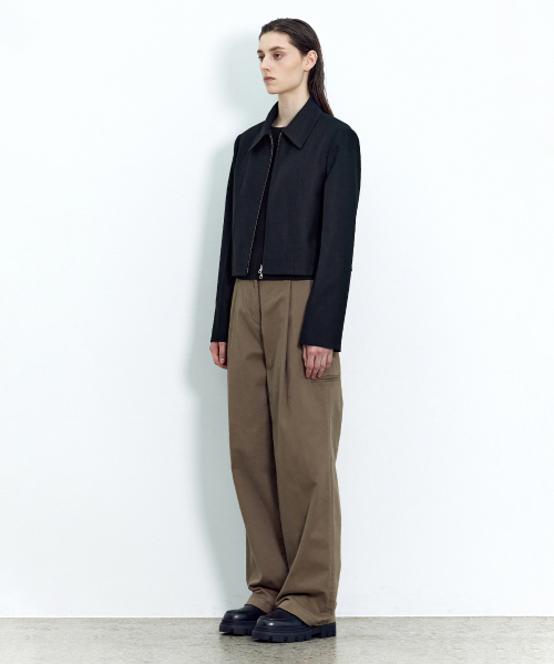 INSILENCE WOMEN(インサイレンスウーマン)の「ワイドチノパンツ オリーブベージュ(その他パンツ・レディース・その他・SMALL/MEDIUM/X-SMALL)」の3枚目の写真