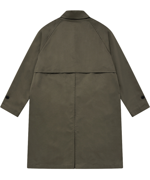 COVERNAT(カバーナット)の「オーバーサイズラグランシングルコートカーキ(トレンチコート・レディース・その他・LARGE/MEDIUM/SMALL/X-LARGE/XX-LARGE)」の2枚目の写真