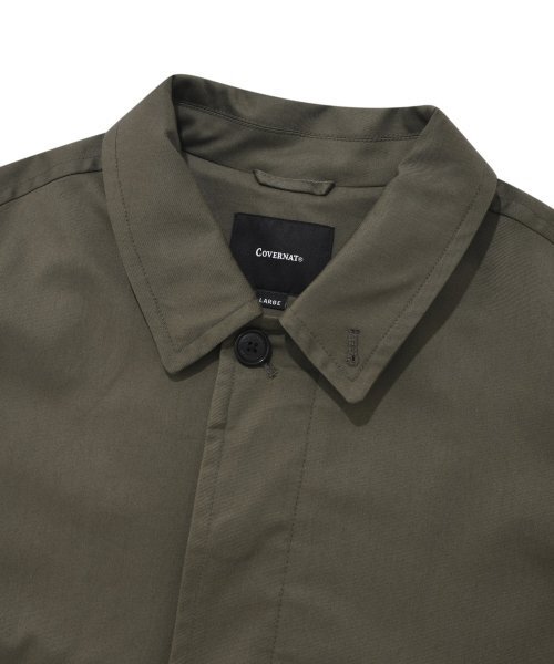 COVERNAT(カバーナット)の「オーバーサイズラグランシングルコートカーキ(トレンチコート・レディース・その他・LARGE/MEDIUM/SMALL/X-LARGE/XX-LARGE)」の3枚目の写真