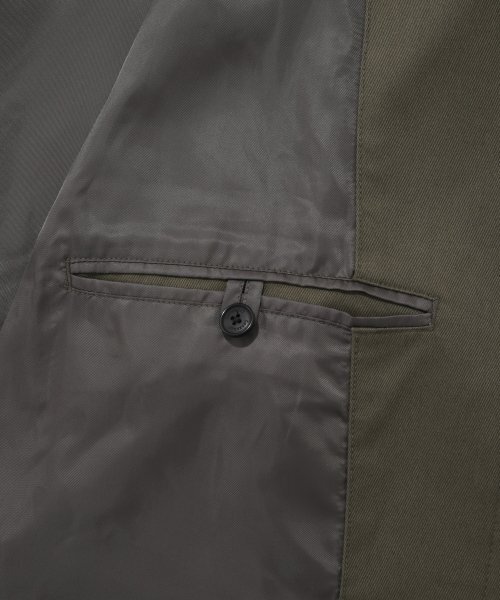 COVERNAT(カバーナット)の「オーバーサイズラグランシングルコートカーキ(トレンチコート・レディース・その他・LARGE/MEDIUM/SMALL/X-LARGE/XX-LARGE)」の7枚目の写真