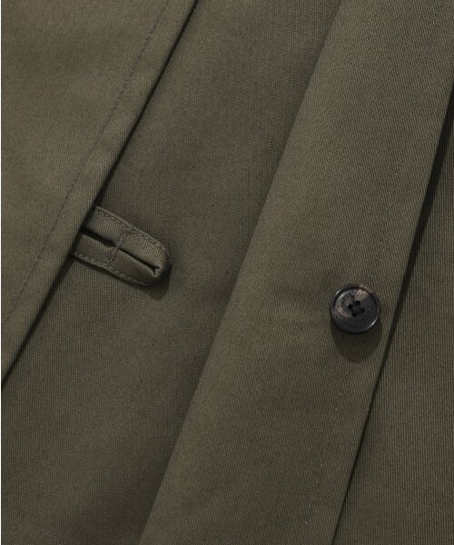 COVERNAT(カバーナット)の「オーバーサイズラグランシングルコートカーキ(トレンチコート・レディース・その他・LARGE/MEDIUM/SMALL/X-LARGE/XX-LARGE)」の8枚目の写真
