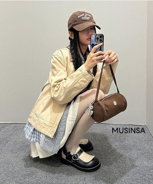 CURETTY(キュリティ)の「C WASHED WORK JACKET_BEIGE(ミリタリージャケット・レディース・ベージュ・SMALL)」の9枚目の写真