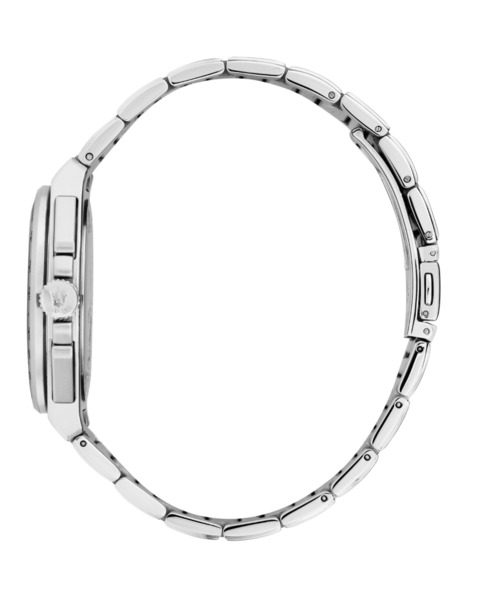 Maserati(マセラティ)の「「Maserati/マセラティ」ベロチタ スリム - 41mm クロノ シルバー ブレスレット(アナログ腕時計・メンズ・シルバー×ブラック/シルバー×ブルー・41mm)」の4枚目の写真