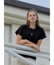 ANC EMBROIDERY LOGO TEE_BLACK