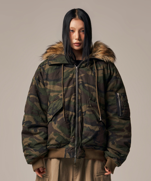 IDWS（アイドンワナセル）の「Barricade Fur Jumper Light Multi（その他アウター・レディース・その他・1/2）」の9枚目の写真