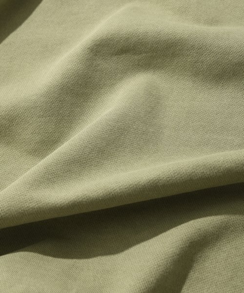 suade（スエード）の「WASHED LOGO CREWNECK [PIGMENT KHAKI]（スウェット・レディース・その他・MEDIUM/X-LARGE/LARGE）」の6枚目の写真