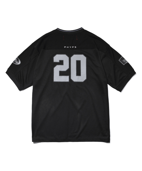 PHYPS MOTORCYCLE(フィップスモーターサイクル)の「Original Wing logo Mesh T-shirt Black(Tシャツ/カットソー・メンズ・その他・LARGE/MEDIUM/SMALL/X-LARGE)」の3枚目の写真