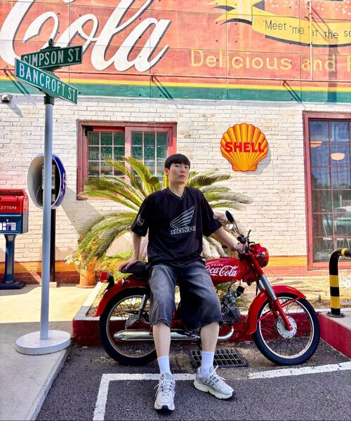 PHYPS MOTORCYCLE(フィップスモーターサイクル)の「Original Wing logo Mesh T-shirt Black(Tシャツ/カットソー・メンズ・その他・LARGE/MEDIUM/SMALL/X-LARGE)」の8枚目の写真