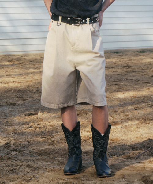 PENFIELD(ペンフィールド)の「パイオニアセルビッジバミューダパンツ_FR2WP35U(デニムパンツ・メンズ・その他・SMALL/MEDIUM/LARGE/X-LARGE)」の1枚目の写真
