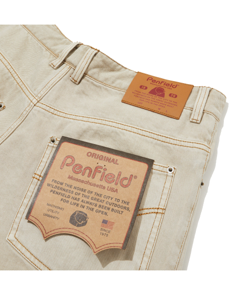 PENFIELD(ペンフィールド)の「パイオニアセルビッジバミューダパンツ_FR2WP35U(デニムパンツ・メンズ・その他・SMALL/MEDIUM/LARGE/X-LARGE)」の7枚目の写真