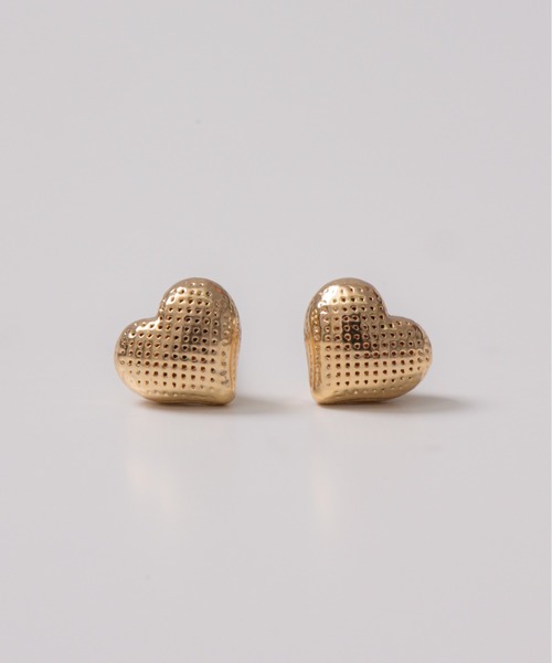 TONE SELECT GOODS(トーンセレクトグッズ)の「【Peony/ピオニー】/ステンレスポスト ミニハートピアス(ピアス(両耳用)・レディース・シルバー/ゴールド・FREE)」の1枚目の写真
