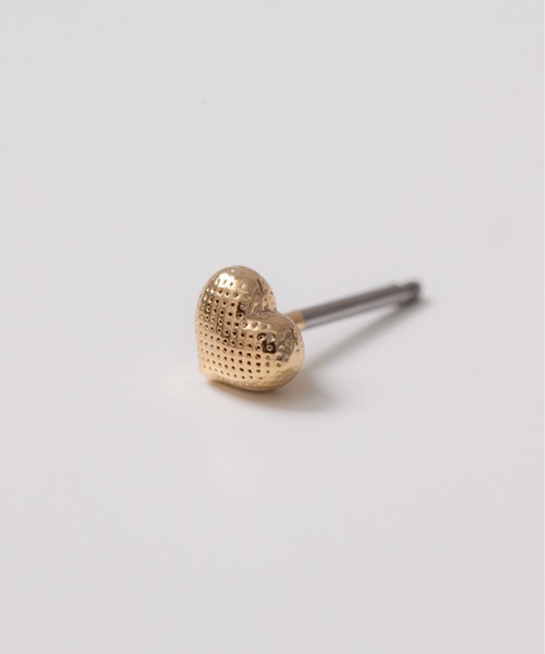 TONE SELECT GOODS(トーンセレクトグッズ)の「【Peony/ピオニー】/ステンレスポスト ミニハートピアス(ピアス(両耳用)・レディース・シルバー/ゴールド・FREE)」の3枚目の写真