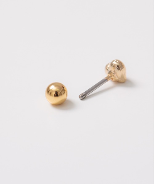 TONE SELECT GOODS(トーンセレクトグッズ)の「【Peony/ピオニー】/ステンレスポスト ミニハートピアス(ピアス(両耳用)・レディース・シルバー/ゴールド・FREE)」の4枚目の写真