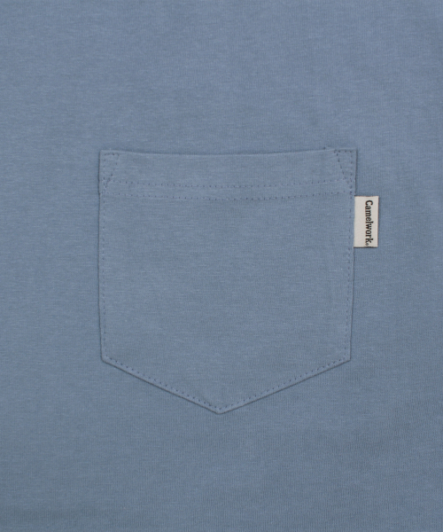 CAMEL WORK(キャメルワーク)の「スタンダードポケット半袖Tシャツ(インディブルー)(Tシャツ/カットソー・メンズ・その他・X-LARGE/LARGE/MEDIUM)」の7枚目の写真