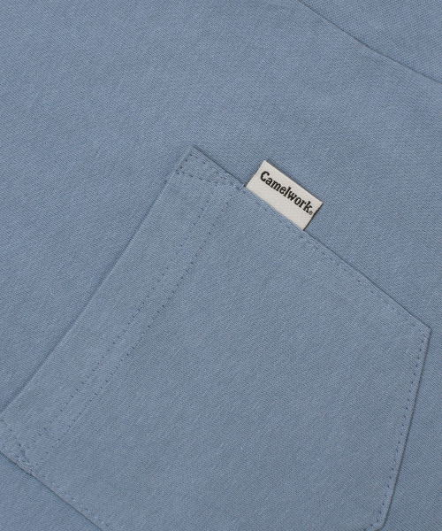 CAMEL WORK(キャメルワーク)の「スタンダードポケット半袖Tシャツ(インディブルー)(Tシャツ/カットソー・メンズ・その他・X-LARGE/LARGE/MEDIUM)」の8枚目の写真