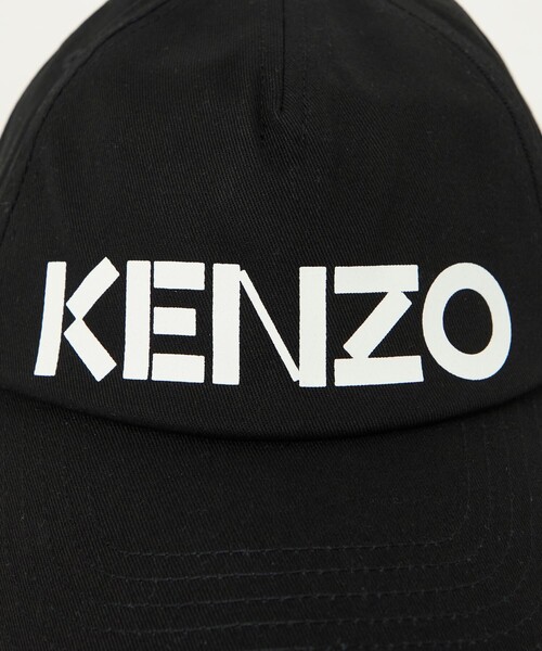 KENZO（ケンゾー）の「【KENZO/ケンゾー】FE58AC101F31 LOGO CAP（キャップ・メンズ・ブラック/カーキ・FREE）」の4枚目の写真
