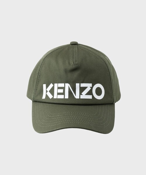 KENZO（ケンゾー）の「【KENZO/ケンゾー】FE58AC101F31 LOGO CAP（キャップ・メンズ・ブラック/カーキ・FREE）」の8枚目の写真