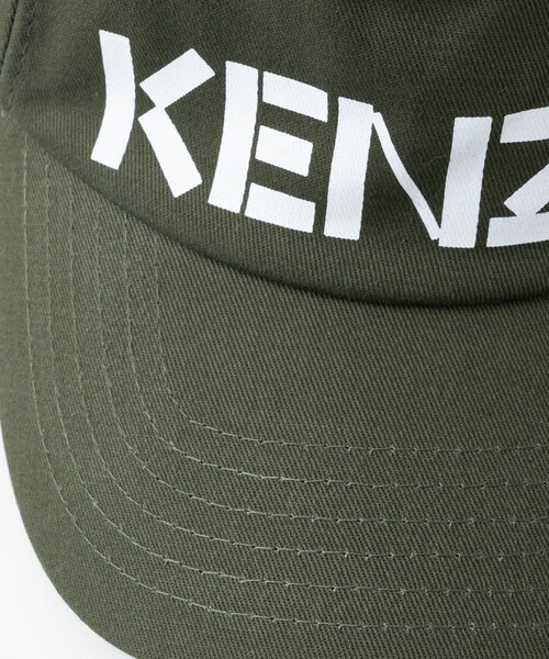 KENZO（ケンゾー）の「【KENZO/ケンゾー】FE58AC101F31 LOGO CAP（キャップ・メンズ・ブラック/カーキ・FREE）」の11枚目の写真