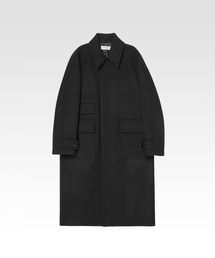 AFTERPRAY（アフタープレイ）の「ツーリストカシミヤバルマカンコートブラック（チェスターコート）」