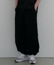 HUKE（ヒューク）の「スケートワイドバルーンジョガーパンツ（ブラック）（スウェットパンツ）」