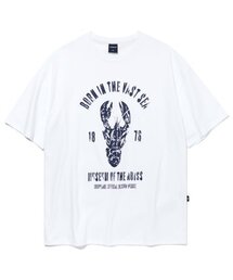 ODDPEARL（オッドパール）の「lobster t-shirt(white)（Tシャツ/カットソー・メンズ）」