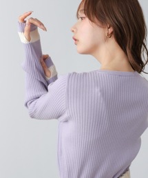 トップス（パープル/紫色系・ボーダー柄）ファッション通販 - ZOZOTOWN