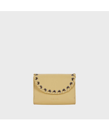 ALKI ALKA（アルキアルカ）の「Eyelet Card Wallet (Butter)（札入れ/マネークリップ）」