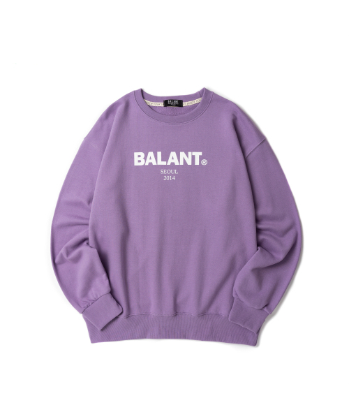 BALANT(バラント)の「オリジナルヘビーロゴベーシックスウェットシャツ - ラベンダー(スウェット・メンズ・その他・MEDIUM/LARGE)」の2枚目の写真