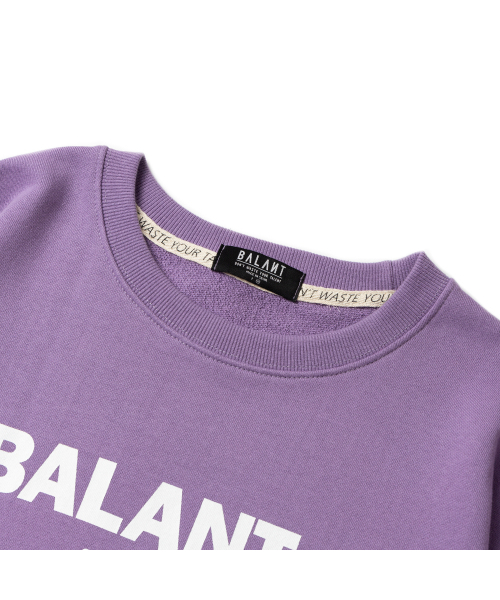 BALANT(バラント)の「オリジナルヘビーロゴベーシックスウェットシャツ - ラベンダー(スウェット・メンズ・その他・MEDIUM/LARGE)」の4枚目の写真