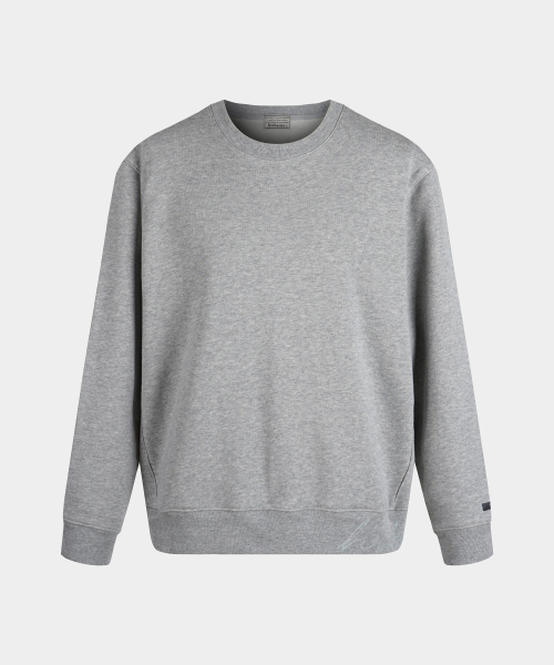 BIRBANTE(ビルバンテ)の「シグニチャークルネック スウェット - メランジ(スウェット・メンズ・グレー・X-LARGE/SMALL/MEDIUM/LARGE)」の1枚目の写真
