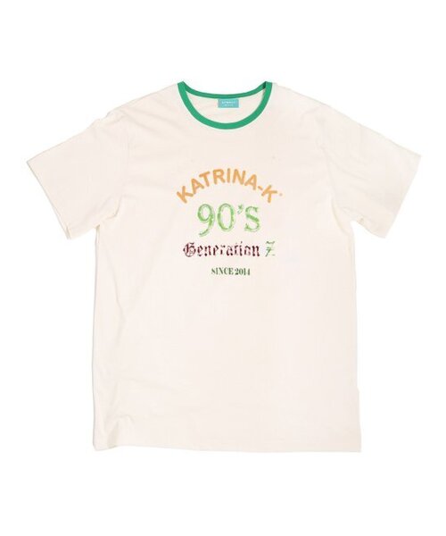 KATRINA K(カトリーナケイ)の「90s Z 半袖Tシャツ-レッド(Tシャツ/カットソー・レディース・レッド・FREE)」の2枚目の写真