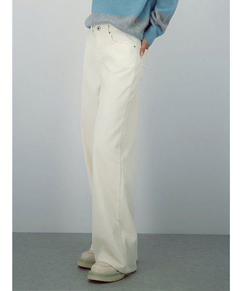 ACUD（アクド）の「Corduroy Structure Pants _Ivory（その他パンツ・レディース・アイボリー・SMALL/MEDIUM）」の3枚目の写真
