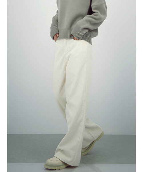 ACUD（アクド）の「Corduroy Structure Pants _Ivory（その他パンツ・レディース・アイボリー・SMALL/MEDIUM）」の4枚目の写真