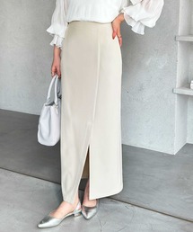 スリットスカート」に該当するホワイト/白色系のファッション通販