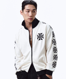 SAPIENS（サピエンス）の「エンジニアードスリーブトラックジャケットアイボリー（ナイロンジャケット）」