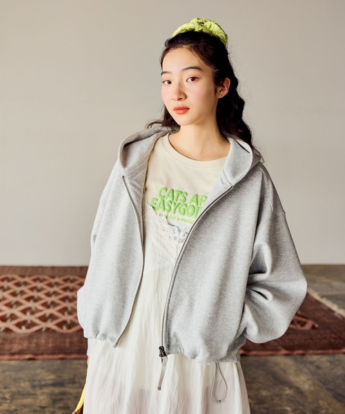 エアバルーンWジップパーカー（パーカー）｜niko and（ニコアンド