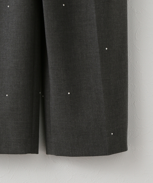 U by SPICK&SPAN（ユーバイスピックアンドスパン）の「ベアオールインワン（ワンピース・レディース・チャコールグレー/ネイビー・38/36）」の5枚目の写真