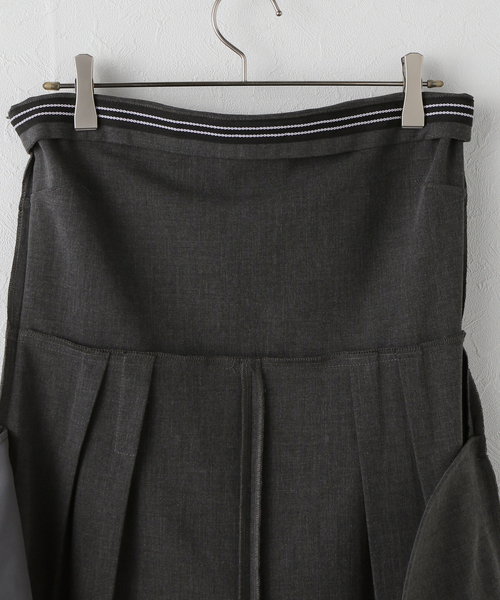 U by SPICK&SPAN（ユーバイスピックアンドスパン）の「ベアオールインワン（ワンピース・レディース・チャコールグレー/ネイビー・38/36）」の8枚目の写真