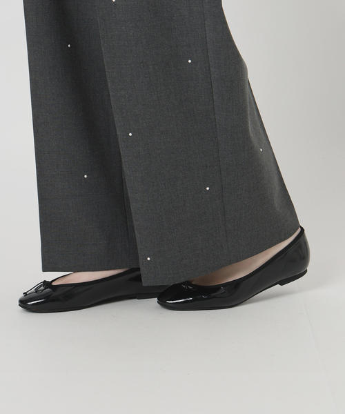 U by SPICK&SPAN（ユーバイスピックアンドスパン）の「ベアオールインワン（ワンピース・レディース・チャコールグレー/ネイビー・38/36）」の18枚目の写真