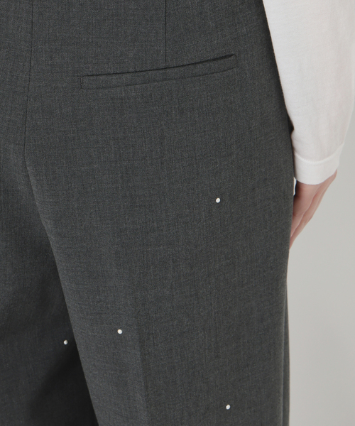 U by SPICK&SPAN（ユーバイスピックアンドスパン）の「ベアオールインワン（ワンピース・レディース・チャコールグレー/ネイビー・38/36）」の21枚目の写真