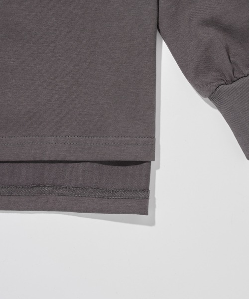 Arnold Palmer(アーノルドパーマー)の「ロゴグラフィック ロングスリーブTシャツ(Tシャツ/カットソー・レディース・ベージュ/ホワイト/チャコールグレー・L/M/S)」の7枚目の写真