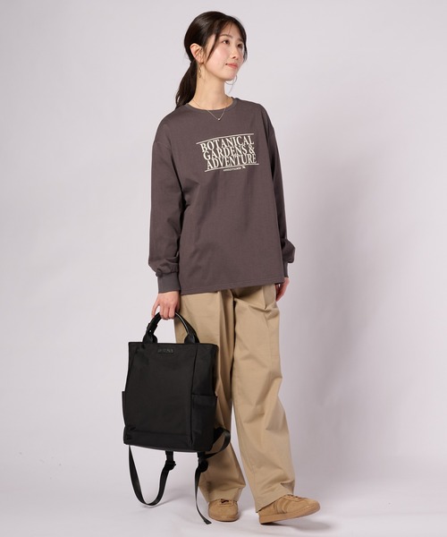 Arnold Palmer(アーノルドパーマー)の「ロゴグラフィック ロングスリーブTシャツ(Tシャツ/カットソー・レディース・ベージュ/ホワイト/チャコールグレー・L/M/S)」の16枚目の写真